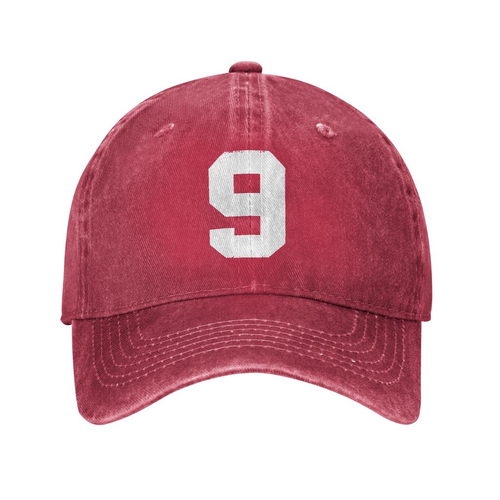 Fashion Vintage Number Sports Baseball Cap Denim Sun Hat Brand Cap