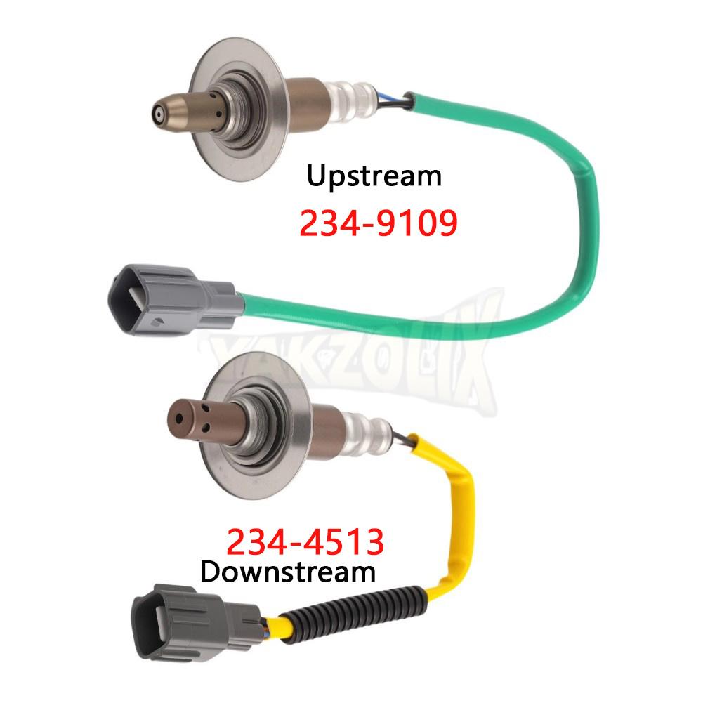 2pcs For Subaru Forester Impreza XV Crosstrek Upstream Downstream Oxygen O2 Sensor 234-9109 234-4513 22641AA610 22690AA960