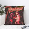 Band ZZ Top Kissenbezug Niedlicher Lustiger Kissenbezug für Couch Sofa Schlafzimmer Weiche Kissenbezüge Geschenkidee