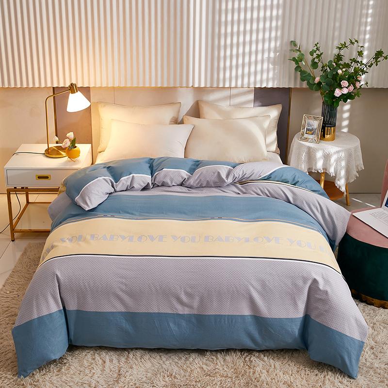 1Pc Boho Geometric Pattern 100% Cotton Duvet Cover Thicken Quilt Cover with Zipper Soft Comfortable Bedding for Kids Boys Girls