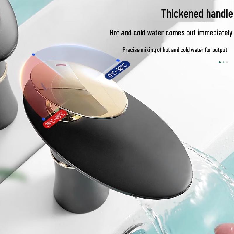 TLXT Waterfall Basin Faucet