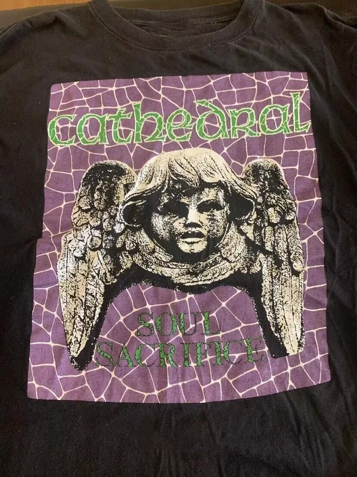 Cathedral Band Black TShirt Cotton Unisex S5XL K539 Unisex T-Shirt XXXXL