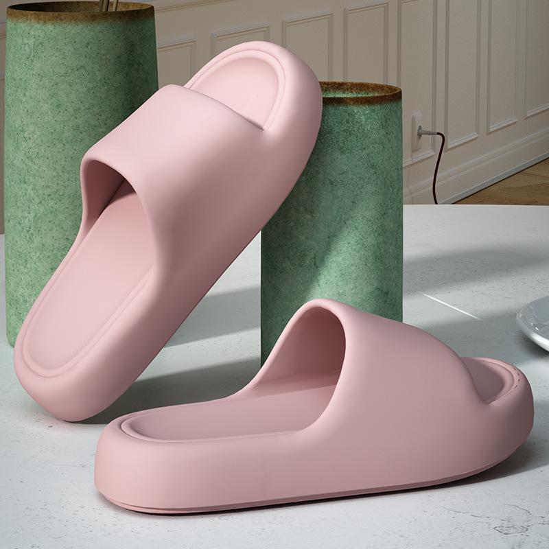 Wedding big red cool slippers EVA soft elastic women's indoor home non-slip cool slippers men's price