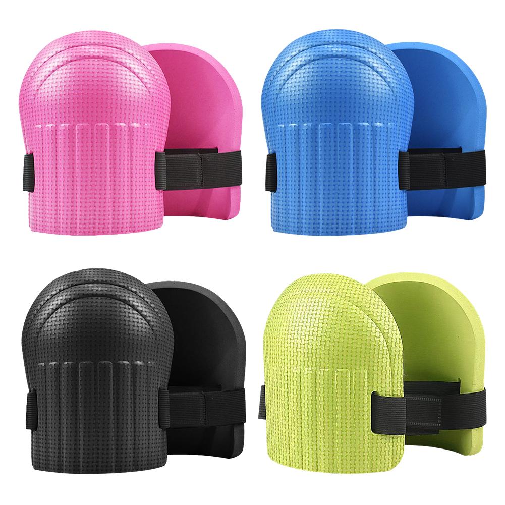 1pair EVA Knee Pad Protective Pad Tile Mud Workers Knee Paste Floor Working Soft Padding Workplace Safety For Gardening Cleaning