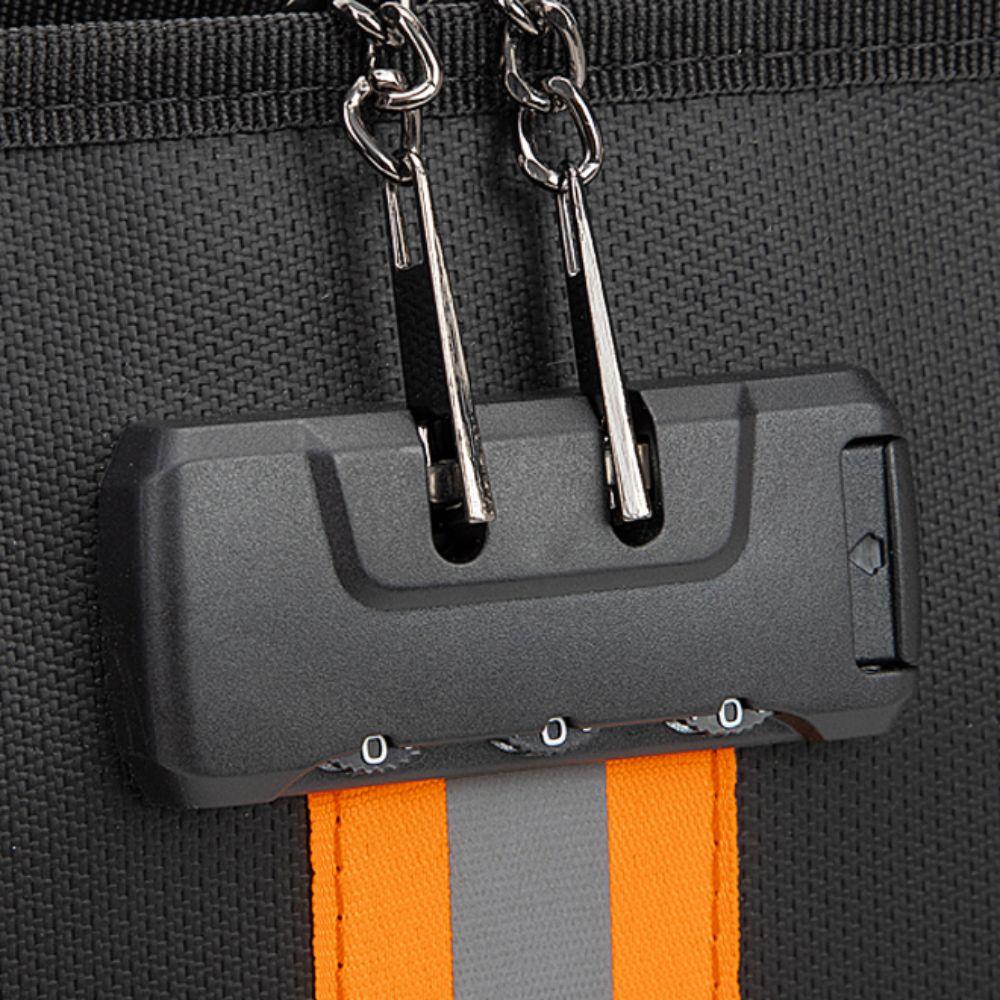 Fireproof Money Bag with Combination Lock Waterproof Document Safe  Bag  Travel