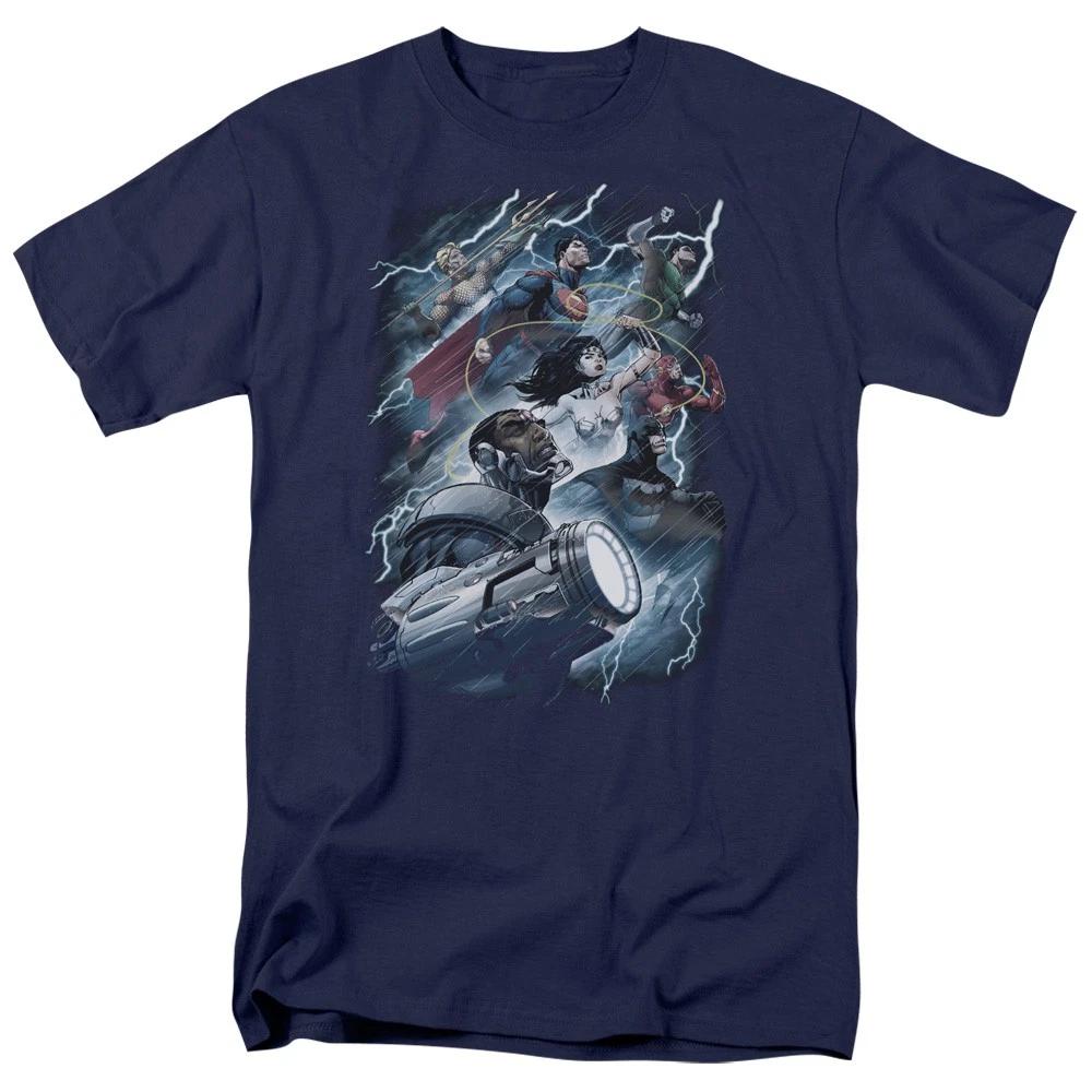 Justice League Ride The Lighting DC Comics Licensed Children s T-shirt 100
