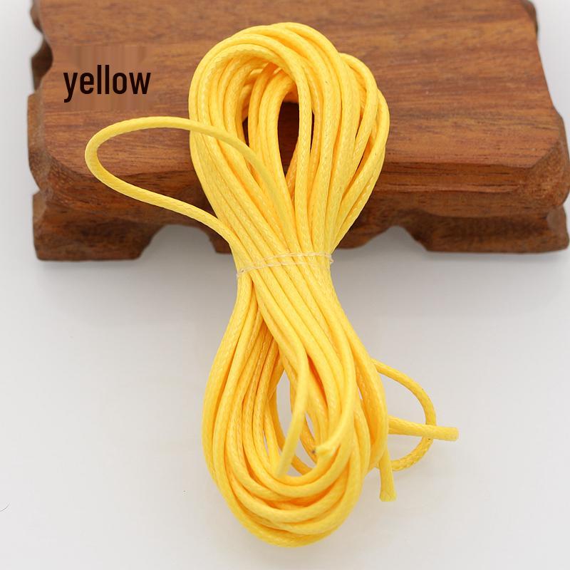 Korean Wax Cord for DIY Jewelry: 2.0MM Snake Pattern Leather Rope for Bracelet & Necklace Weaving