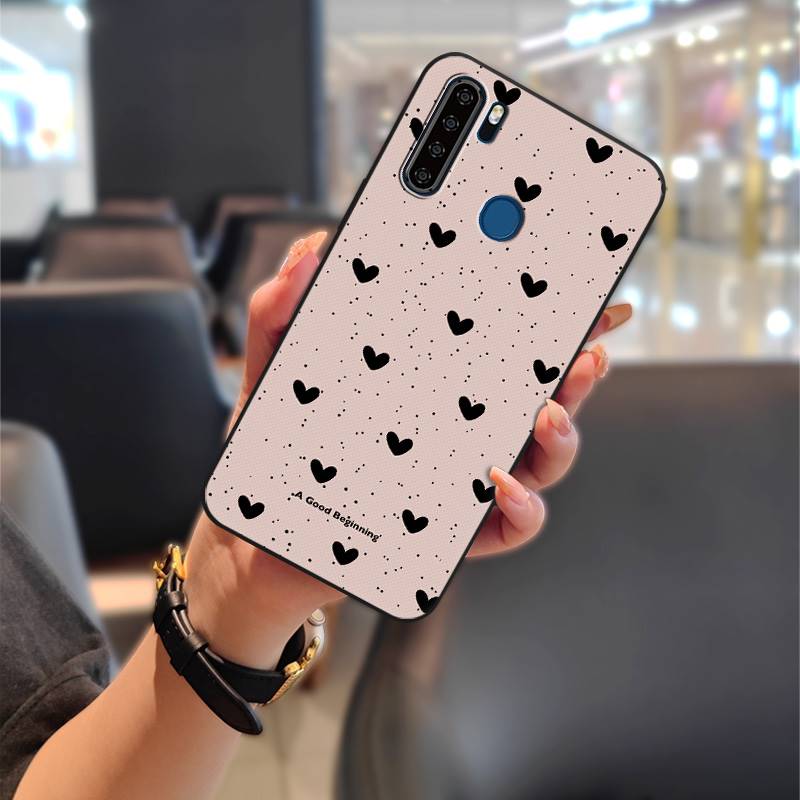 Cute Waterproof Phone Case For Blackview A80 Pro Back Cover Silicone TPU Cartoon Dirt-resistant Soft case Graffiti