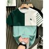Summer Men's Round-neck T-shirt with 3D Print Colorful Design Breathable Lightweight Casual Fashionable Streetwear Clothing