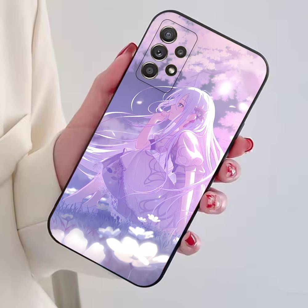 Game Project S-SEKAI Y-Yoisaki Kanade Phone Case For Samsung S25,S24,S21,S22,S23,S30,Ultra,S20,Plus,Fe,Lite,Note,10,Black Cover