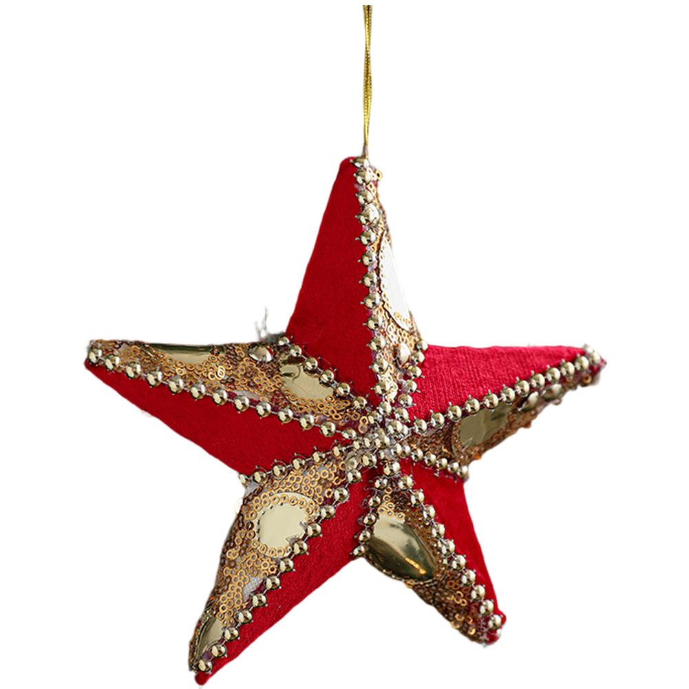 Holiday Seasons Red Foam Ornaments Red Velvet Christmas Ornaments Festive Decor Velvet Pearl Ornaments Red Velvet Material