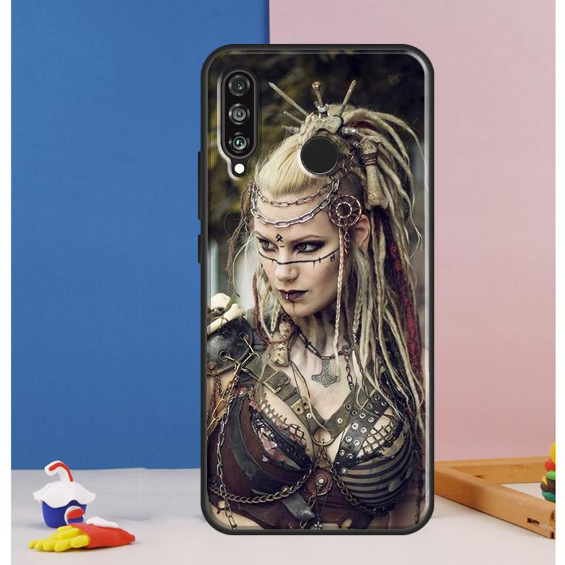 Sexy Sleeve Tattoo Girl Case For Huawei Nova 10 9 SE 8i 11i 12i 12s Y60 Y61 Y70 Y90 Y72 Y73 Y91 P60 Pro P30 P40 Lite
