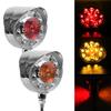 Pour Camions Voitures Remorques Tracteurs Bus Bateau Double face Feu Stop Feux de Position Latéraux Rouge/Jaune Super Lumineux 24V LED Clignotants