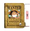 Portmonetka na monety i etui na karty zapinane na zamek błyskawiczny z motywem One Piece
