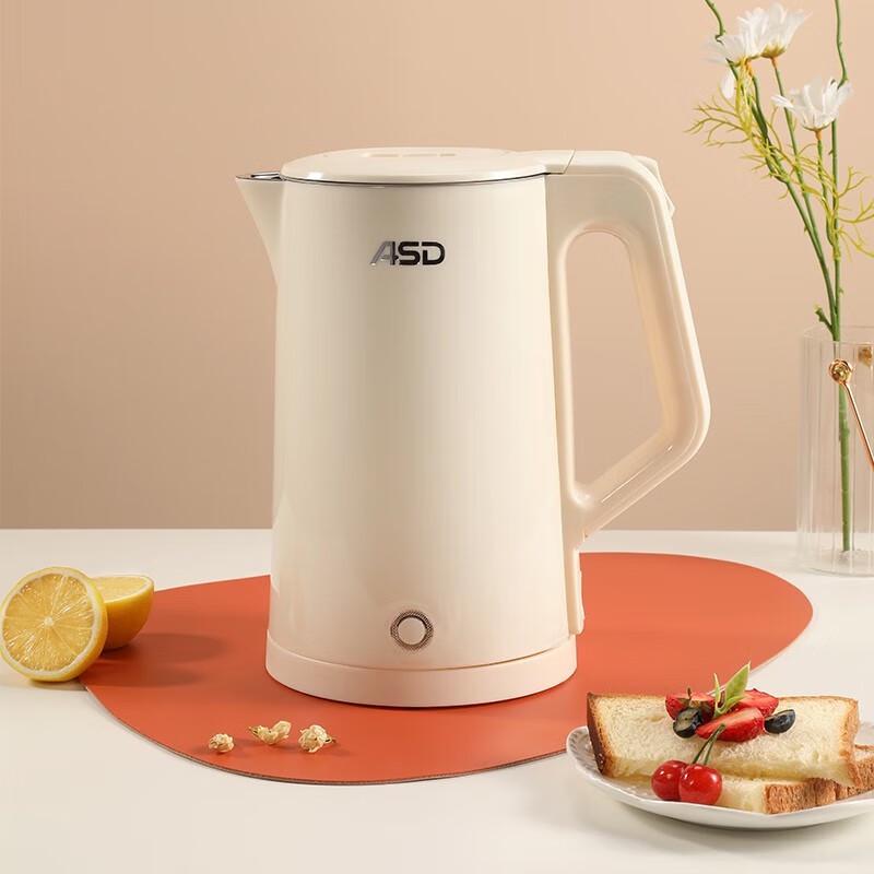 

ASD 1.8L Stainless Steel Electric Kettle with Keep Warm & Chlorine Removal