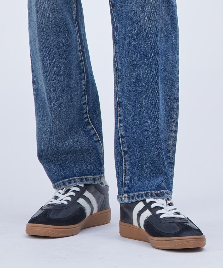 Peulojegteusseuli Straight Denim Pants [Blue Slub]_Rg1613