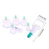 6Pcs/Set Suction Cups Massage Vacuum Cupping Body Massager Plastic Vacuum Suction Therapy Cupping Set Cans For Massage