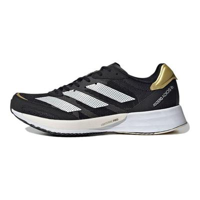 Zapatillas Adizero Adios 6 Negro Oro Metálico para Mujer Core-Black Cloud-White Wonder-White H67511