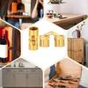 2Pcs Metal Furniture Hinge Cylindrical Cabinet Concealed Door Hinges Furniture Hardware for Wood Box Handicrafts