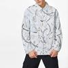 Li-Ning Wade X Glare Artist Co-Branded Long Sleeve Printed Shirt Men Tops White Gray AFDS475-2