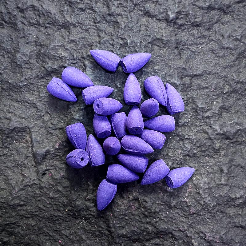 Y 50pcs/bag Mixed Waterfall Smoke Cone Incense for Backflow Burner Reflux Tower Incense Indian Meditation Yoga Home Fragrance