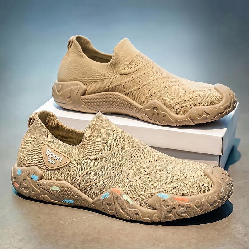 Men S Slip On Canvas Shoes Summer Breathable Casual Sneakers