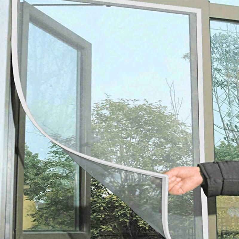 New Fly Mosquito Window Net Insect Mesh Window Screen Net Indoor Mesh Bug Mosquito Net Easy To Fit with Tape Home Textile Mesh