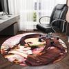 1pc Nezouko  Carpet, Round Rug, Comfortable, Suitable for Entryways, Living Rooms, Office, And Bedrooms, Christmas Decoration
