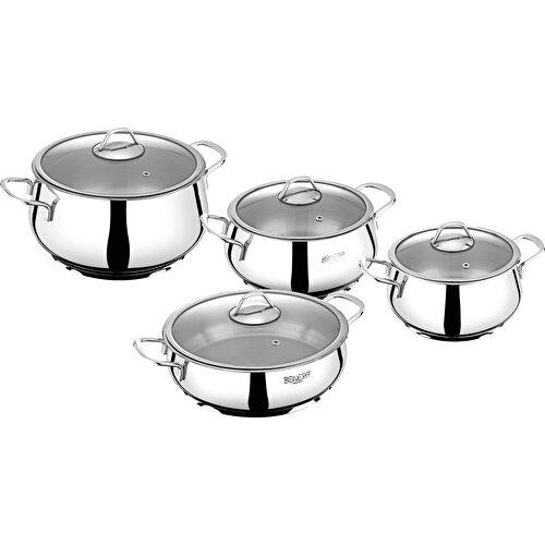 

Набор посуды Bonera Steel Stella Steel Belly Shape из 8 предметов