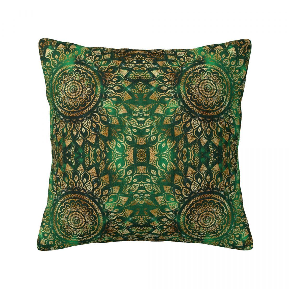 

Красивая наволочка с мандалой, винтажная цветочная наволочка на молнии, летняя кавайная наволочка 45x45cm