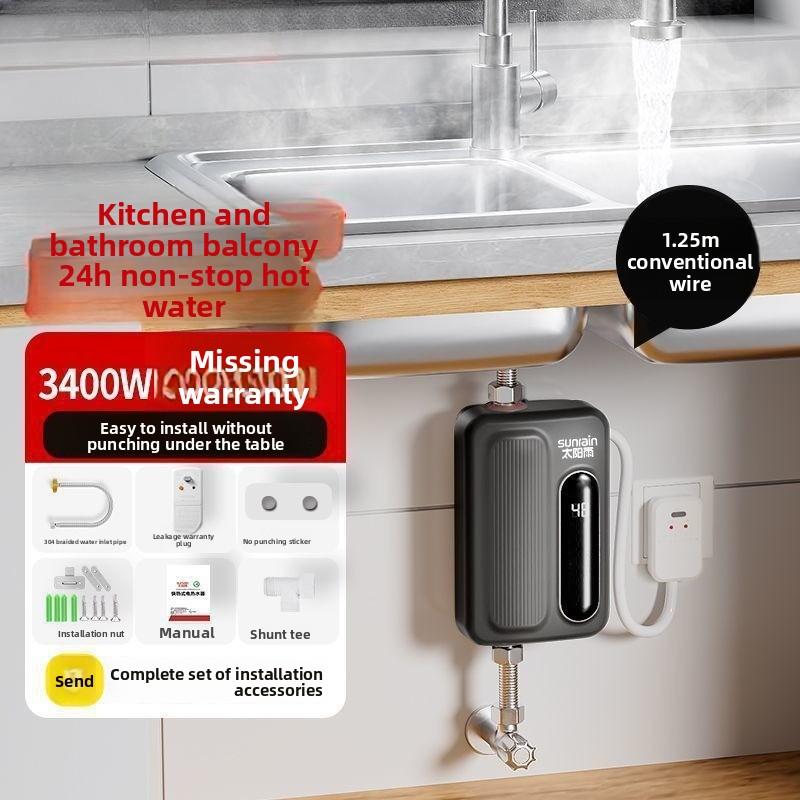 Instant Electric Water Heater Constant Temperature Frequency Conversion Fast Water Heating Bathroom Treasure Quick Hot Bath