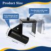Ice Fishing Pole Holder Sturdy Metal Stand Ice Fishing Rod Holder For Sled For Professionals Father Husband Hobbyists Lake River