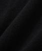 KNITTED Shaggy Dog 100% Wool V-Neck Knit Black