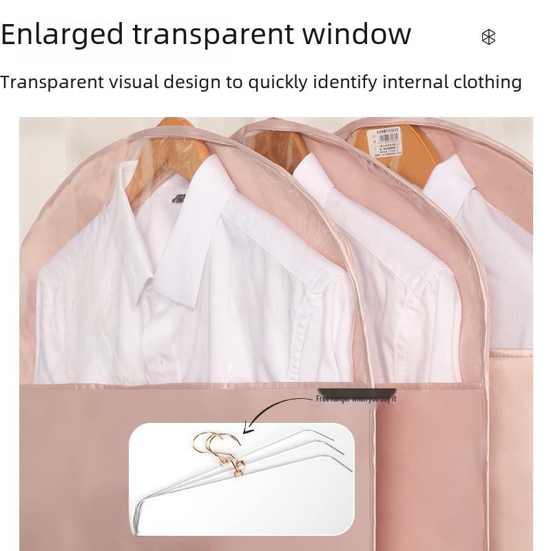 Zmywalny Pokrowiec Przeciwkurzowy o Dużej Pojemności do Przechowywania Ubrań: Idealny na garnitury, marynarki i artykuły gospodarstwa domowego
