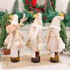 Set of 3 Santa Claus Wine Bottle Covers Reusable For Holiday Sleeves to Add Seasonal Decoration and Festive Ambiance