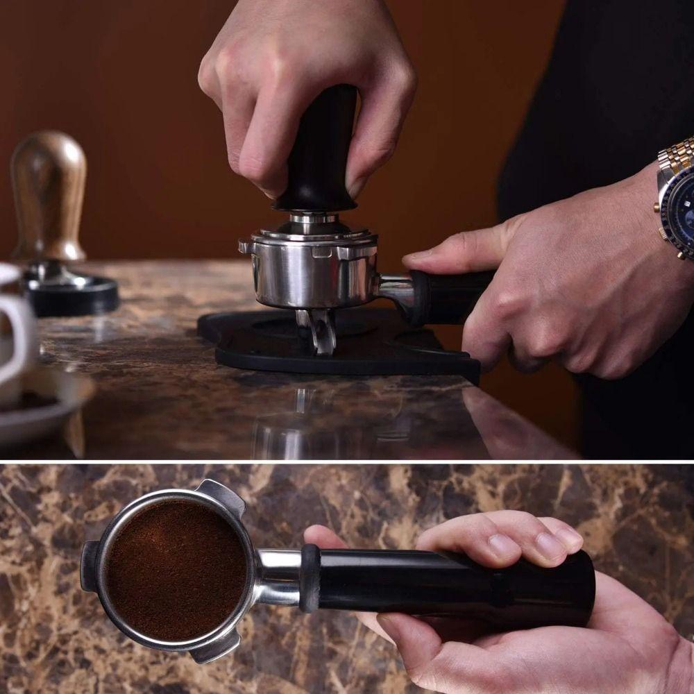 51/53/58mm Coffee Tamper Stainless Steel Base Espresso Distribution Tool Coffee Grounds