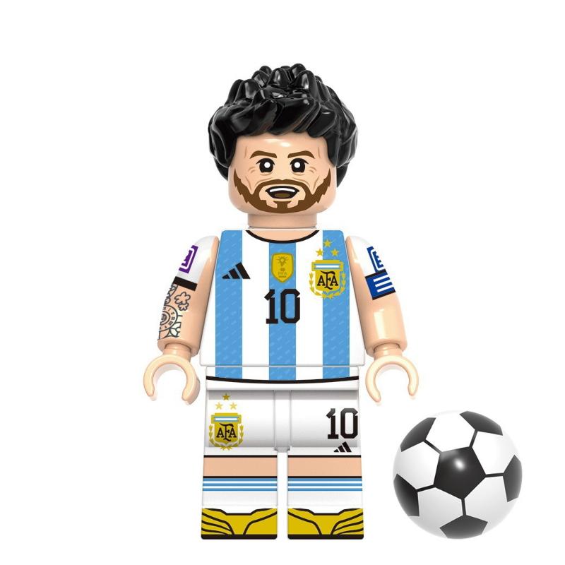 G0103 G0104 G0112 Wereldvoetbalsterren Bouwstenen Minifiguren Set Voetballers Bouwstenen Actiefiguren Model Speelgoed Verjaardagscadeau