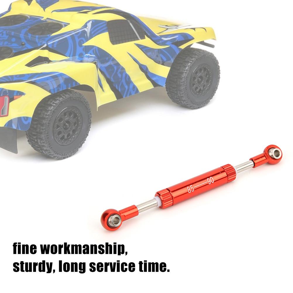 Servos Pull Rod-Steering Lever Accessory for SCX10 D90 1/10 RC Car(75-80mm )
