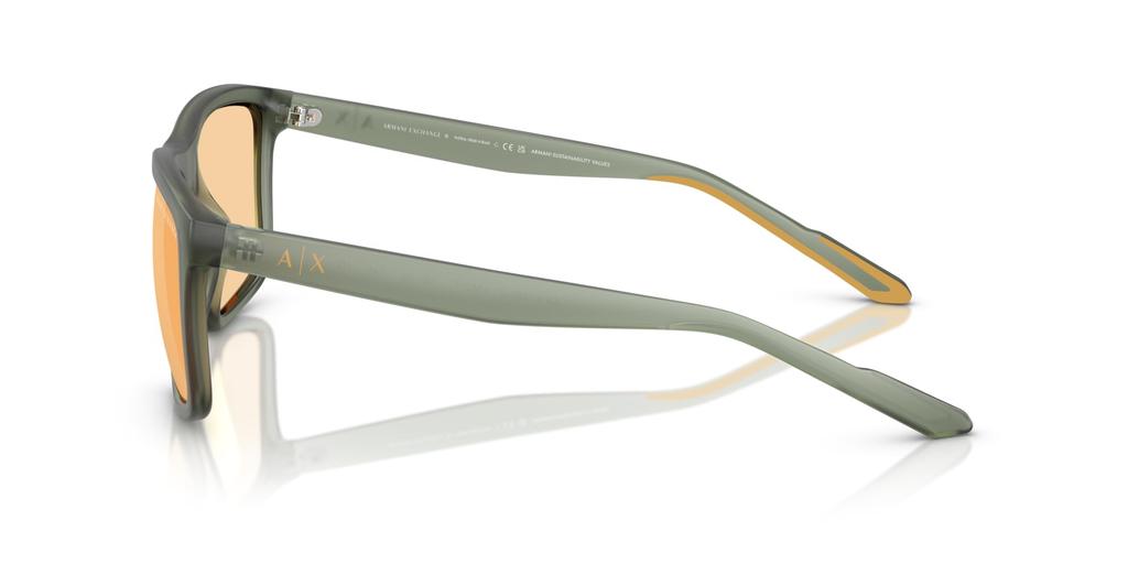Sunglasses 0AX4149SU MATTE OPAL GREEN 56 [Armani Exchange]