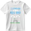 New Arrived Teenagers Round Neck Tshirt Brand I Leveled Up To Big Bro Player 1 Player 2 Player 3 Joining 2024 Classic Tshirt