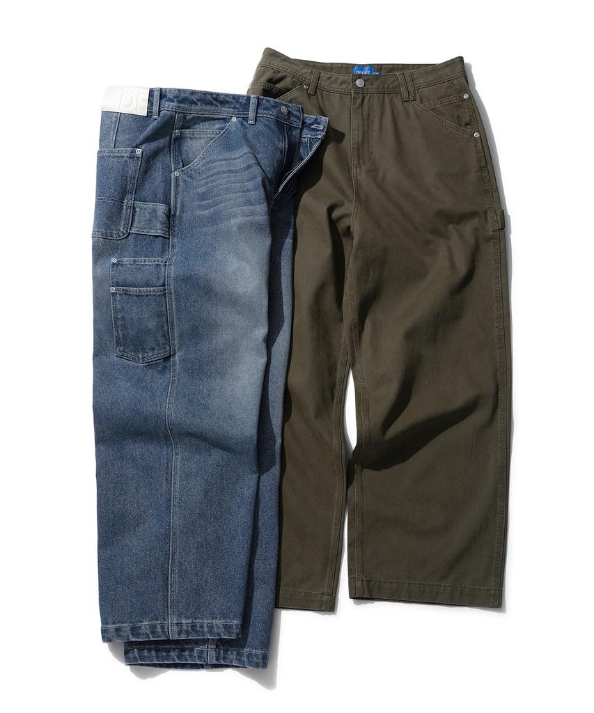 DECET Painter Wide Pants Dcpt070Olive
