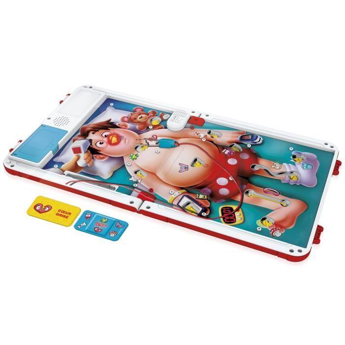 Operation, Electronic Board Game with All-in-one Carrying Case, 2 Ways To Play, 1 Player and More, 10 Minutes,