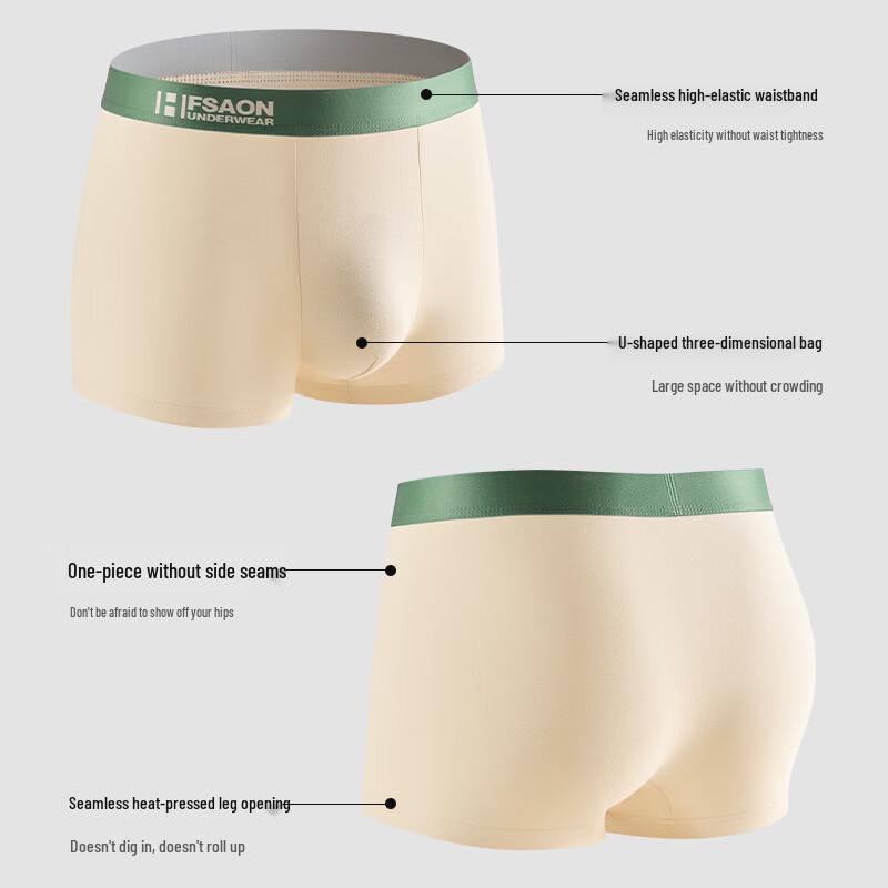 Youth Boys' Pure Cotton Boxer Briefs