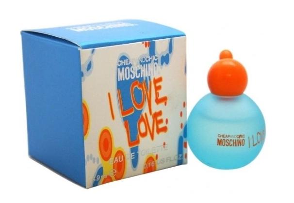 Moschino I Love Love Travel Size Eau de Toilette 4.9ml Mini Perfume