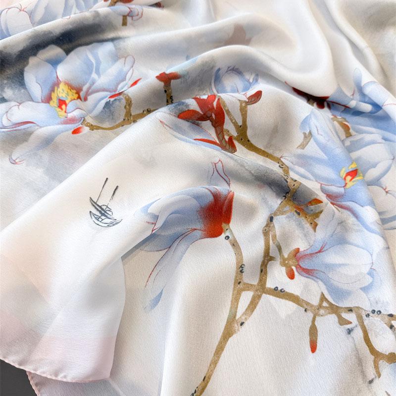 Women 180x85cm Large Thin Shawl Print Scarves Female Travel Fashion Wrap Design Hijab Beach Stoles Lady Foulard Echarpe Bandana