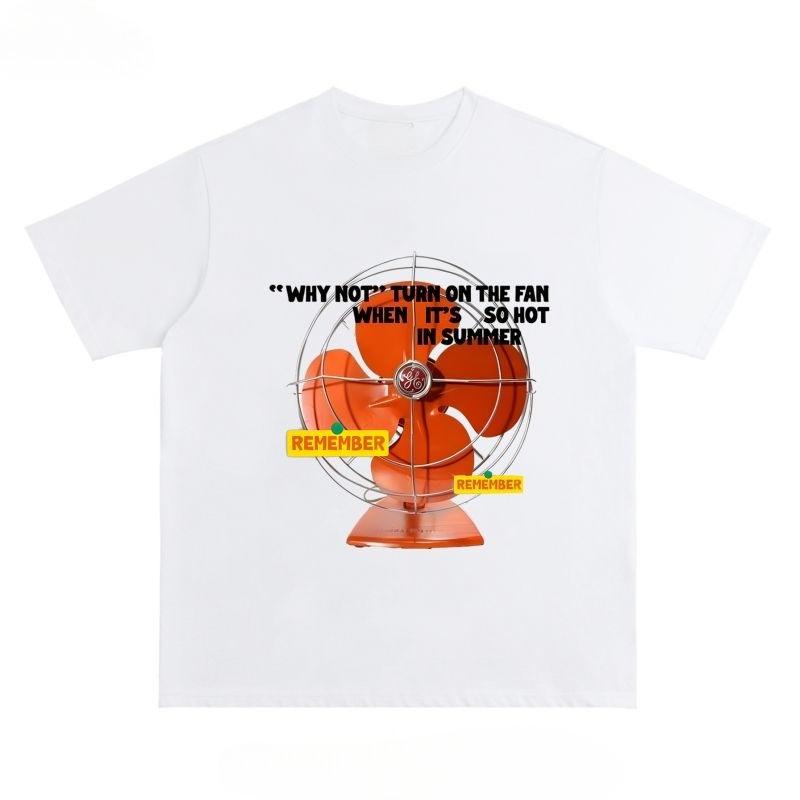 

Harajuku Y2k Girl Graphic Print Autumn Pure Cotton Unisex T-shirt Short Sleeve Street Fashion Trend Clothing Winter Innerwear S