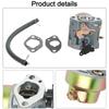 G150 and For G200 Engine Carburetor Replacement Includes Essential Parts Oil Pipe Gasket Compatible with OEM Numbers