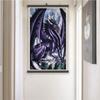 5D DIY Frame Diamond Painting Dragon Full Square Round Drill Embroidery Animal Mosaic Picture of Rhinestone Home Decor