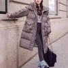 Medium and Long Down Jacket Women's Duck Down Winter Women's New Women's Down Jacket Fashion Women