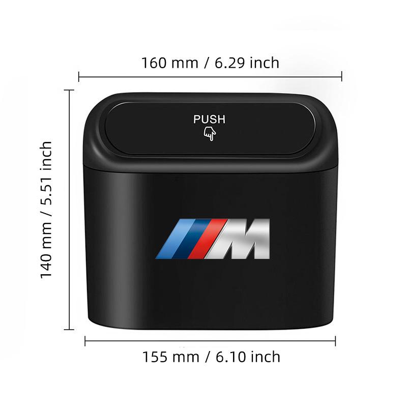 NYTB6 Car Door Trash Can Garbage Bin Storage Box Interior For BMW X1 X2 X3 X5 X4 X6 X7 G30 G20 G32 G11 G12 F40 F30 F20 F10 F34 F07 F44